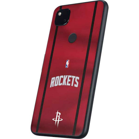 NBA Houston Rockets Jersey Google Pixel 4a Skin